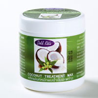 Лечебная кокосовая маска с эффектом ламинирования Dokk Kaew 500 мл / Dokk Kaew Coconut Treatment Wax 500 ml