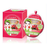 Осветляющий скраб для лица с ягодами и аминопротеинами от Casanovy 10 мл / Casanovy Red Fruits Plus Amino Protein Whitening Facial Scrub 10ml