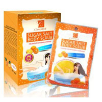 Сахарно-солевой скраб для тела с витамином С от Casanovy 80 gr / Casanovy Nano Vitamin C Sugar Salt Body Scrub 80g