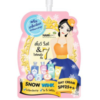 Крем для лица осветляющий с витаминами и минеральной водой дневной SPF25PA++ Nami  8 ml / Nami Snow Wink Day Cream SPF25PA++
