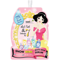 Осветляющий серум для лица с витаминами и минеральной водой Nami 10 ml / Nami Snow Wink White Water Drop Serum 1