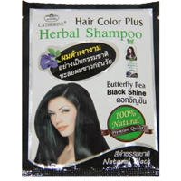 Оттеночный шампунь с мотыльковым горошком Catherine / Catherine Hair Color Plus Herbal Shampoo Butterfly Pea Black 10 ml