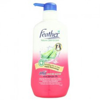 Увлажняющий шампунь с алоэ вера Feather 480 мл / Feather Nature Clean & Care Nourish Deo Shampoo 480ml