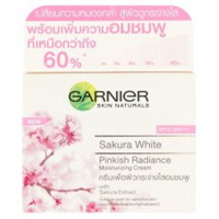 Увлажняющий осветляющий крем для лица Sakura White Pinkish Radiance SPF21 PA+++ от Garnier 18 мл / Garnier Skin Naturals Sakura White Pinkish Radiance SPF21 PA+++ Moisturizing Cream 18ml