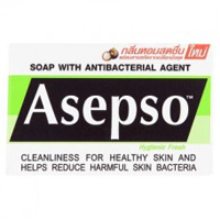 Антибактериальное освежающее мыло Asepso 80 гр / Asepso Hygienic Fresh Antibacterial Bar Soap 80g
