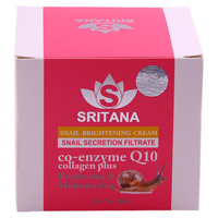 Крем для лица с фильтратом слизи улитки Sritana 20 мл / Sritana Snail Brightening cream 20 ml