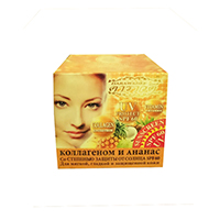 Крем для лица защитный Darawadee с ананасом и коллагеном SPF 60 100 грамм / Darawadee UV Protect SPF 60 Sunscreen Cream 100 gr