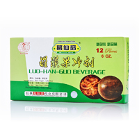 Чай для лечения простуды Luo Han Guo 12 кубиков / Luo Han Guo Beverage