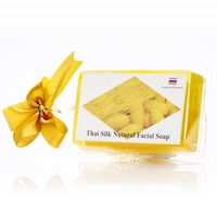 Мыло с шелком и маслом кокоса от Pumedin 50 гр / Pumedin thai silk soap 50g