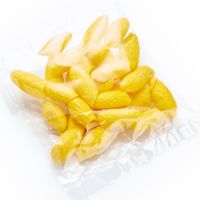 Натуральные золотые шелковые коконы 25 шт. / Yellow silk cocoons 25