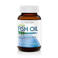Рыбий Жир (Лосось) + Витамин Е От Vistra 45 капсул / Vistra Salmon Fish Oil 1000mg Plus Vitamin E 45 capsules