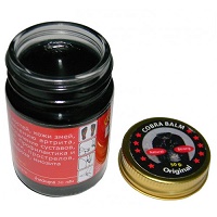Чёрный бальзам с фотографией кобры на этикетке 50 ml / Black balm red box 50 ml