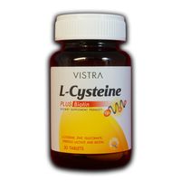 БАД «Л-цистеин и биотин» от Vistra 30 капсул / Vistra L-cysteine +biotin 30 caps
