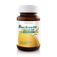 БАД «Масло зародышей риса и пшеницы» от Vistra 40 капсул / Vistra Rice bran and germ oil 40 caps