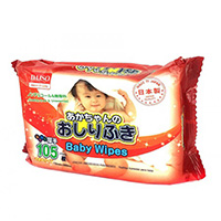 Детские влажные салфетки от Daiso 105 шт / Daiso baby wipes 105 pcs