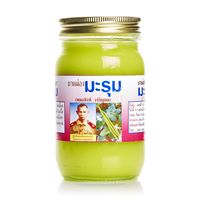 Тайский лечебный желто-зеленый бальзам «Марум» от доктора Мо Синк с морингой масличной 200 ml / Marum Mo Sink balm green balm 200 ml