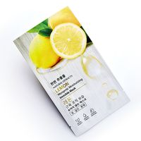 Тканевая маска для лица с экстрактом лимона 38 гр / Lemon Myogenic Moisturizing Mask 38g