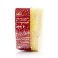 Мыло-скраб «Куркума и сафлор» Baivan 130 гр / Baivan herbal scrub soap turmeric&safflower 130 gr