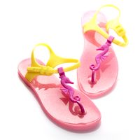Сандалии Zhoelala Seahorse (розовый с шиммером+фуксия+желтый) / Zhoelala Seahorse (pink shimmer+magenta+yellow)