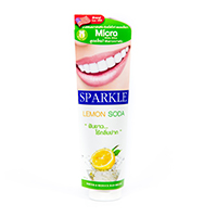 Зубная паста отбеливающая цитрусовая от Sparkle 90 гр / Sparkle Lemon Soda Toothpaste 90 g