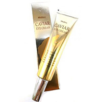 Омолаживающий лифтинг-крем для кожи вокруг глаз Caviar с черной икрой и золотом от Mistine 15 мл / Mistine Extreme Caviar eye cream 15 ml
