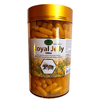 Пчелиное маточное молочко King 365 капсул / King Royal Jelly 1000mg 365 caps
