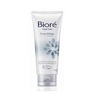 Пенка осветляющая для умывания Pure White от Biore 100 гр / Biore Pure White Facial Foam 100g