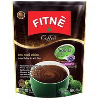Растворимый диетический кофейный напиток Instant Coffee Mix с черникой и коллагеном Fitne 160 гр / Fitne Instant Coffee Mix Fiber And Collagen Fitne 160g