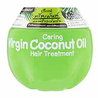 Кокосовая маска для волос Virgin Coconut Oil от Caring 230 мл / Caring Virgin Coconut Oil Hair Treatment 230 ml