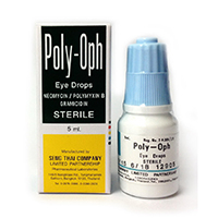 Лечебно-профилактические глазные капли Poly-oph 5 мл / Poly-oph eye drops 5 ml