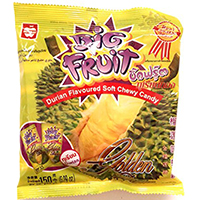 Жевательные конфеты Big Fruit со вкусом дуриана от Mitmai 150 гр / Mitmai Big Fruit Durian Candy 150