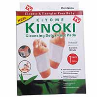 Детокс-пластыри для стоп Cleansing Detox от KINOKI 10 шт / KINOKI Cleansing Detox Food Pads 10 pcs 5 pair