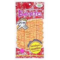 Закуска из кальмара Sweet & Spicy от Bento 24 гр / Bento Sweet & Spicy Squid Seafood Snack 24G