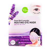 Прогревающая маска для зоны вокруг глаз с лавандой Sleep Well от Baby Bright / Baby Bright Sleep Well Lavender Heating Eye Mask