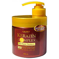 Маска для волос восстанавливающая с кератином от Cruset 500 мл / Cruset keratin complex hair mask 500 ml