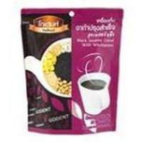 Растворимый напиток на основе семян черного кунжута от Godent 5 пакетиков по 30 гр / Godent Black Sesame Cereal With Wholegrains 5sachets*30 g