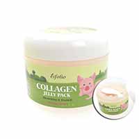 Ночная несмываемая маска с коллагеном Collagen Jelly Pack от Esfolio 100 гр / Esfolio Collagen Jelly Pack 100 g