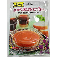 Заварной крем быстрого приготовления с ароматом молочного чая от Lobo 120 гр / Lobo Thai Tea Custard Mix 120 g