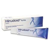 Лечебный крем против варикозного расширения вен, тромбов, синяков Hirudoid Forte от Medinova 40 гр / Medinova Hirudoid Forte Cream 40g