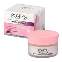 Увлажняюще-отбеливающий ночной крем для лица серии White Beauty Pinkish White от Pond's 50 гр / Pond's White Beauty Pinkish White Night Cream 50 g