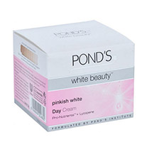 Увлажняюще-отбеливающий дневной крем для лица серии White Beauty Pinkish White от Pond's 50 гр / Pond's White Beauty Pinkish White Day Cream 50 g