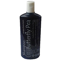Шампунь с мотыльковым горошком (анчаном, клиторией, синим чаем) для роста и против выпадения волос от Saibua 390 мл / Saibua butterfly pea shampoo 390 ml