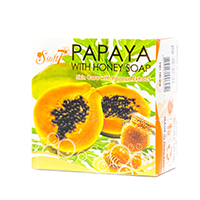 Мыло с папайей и медом от Soft7 120 гр / Soft7 papaya Soap 120g