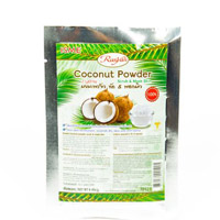 Сухой скраб-маска из кокосовой мякоти от Isme Rasyan 8 гр / Isme Rasyan Coconut powder skrub & mask skin 8g