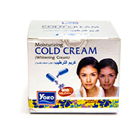 Охлаждающий отбеливающий крем для лица с молочными протеинами Yoko 50 мл / Yoko Moisturizing Cold Cream Whitening With Milk Protein 50 ml
