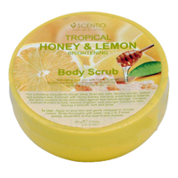Скраб для тела с лимоном и медом для сияния кожи от Scentio 220 гр / Scentio Tropical Honey&Lemon Brightening Body Scrub 220g