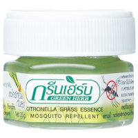 Green Herb Citronella Grass Essence Mosquito Repellent 20 g