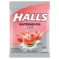 Конфеты с мягкой ароматизированной арбузной начинкой / Halls Watermelon Salt Candy 108_8 g