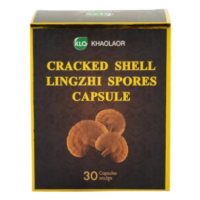 Khaolaor Cracked Shell Lingzhi Spores 30 Capsules