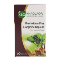 Khaolaor Krachaidum Plus L-Arginine 60 Capsules